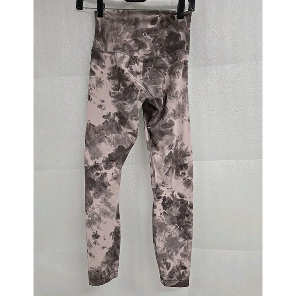 Lululemon Align HR Pant 25” Diamond Dye Mink Bery Gray Pant Soft Nulu Size 4 - Picture 2 of 10